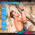 Rugged Military Smart Watch for Fitness Tracking