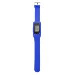 Blue Silicone Sports Watch & Step Pedometer