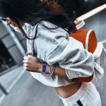 Blue Silicone Sports Watch & Step Pedometer