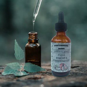 Memory Boosting Herbal Tincture for Focus & Learning