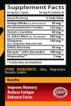 Focus and Memory Booster Pills - 180 Capsules