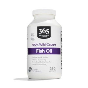 Whole Foods Fish Oil 1000 Mg Softgels - 250 Count
