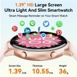 Smart Women's Watch with Fitness Tracker Features