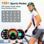 Smart Women's Watch with Fitness Tracker Features