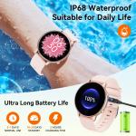 Smart Women's Watch with Fitness Tracker Features