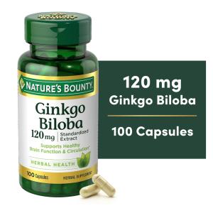 Ginkgo Biloba Memory Support Supplement, 120 mg