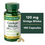 Ginkgo Biloba Memory Support Supplement, 120 mg