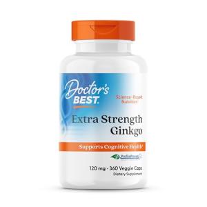 Doctor's Best Extra Strength Ginkgo 120 mg, 360 Count
