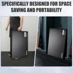 RitFit Upgraded Folding Exercise Mat, 2 Inch Thick Gymnastics Mat 3’x6’,4’x8’,4x10’,2'x8' with Carrying Handles for Yoga, MMA, Stretching, Core Workouts and Home Gym Protective Flooring