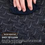 12 Pack, 48 SQFT - 24" x 24" - 1/2" Extra Thick Floor Exercise Mat for Home Gym or Floor Padding - High-Density EVA Interlocking Foam Floor Tiles for Gym Equipment, Play Area | Yoga, Cardio, Weights