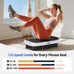 HTM Vibration Plate Exercise Machine Fitness Equipment Weight Loss