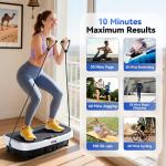 HTM Vibration Plate Exercise Machine Fitness Equipment Weight Loss