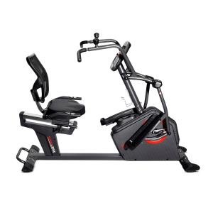 Sunny Health & Fitness Electromagnetic Recumbent Cross Trainer Exercise Elliptical Bike w/Arm Exercisers, Easy Access Seat & FREE SunnyFit App via Bluetooth - SF-RBE4886SMART