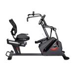 Sunny Health & Fitness Electromagnetic Recumbent Cross Trainer Exercise Elliptical Bike w/Arm Exercisers, Easy Access Seat & FREE SunnyFit App via Bluetooth - SF-RBE4886SMART