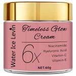 Timeless Glow Face Cream with Niacinamide, Hyaluronic Acid & Vitamin C - Brightening & Moisturizing for Softer, Radiant Skin