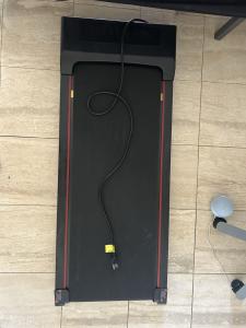 Yagud Under Desk Treadmill, Walking Pad for Home and Office, 2.5 HP Portable Walking Jogging Running Machine with Remote Control and LED Display, Silver