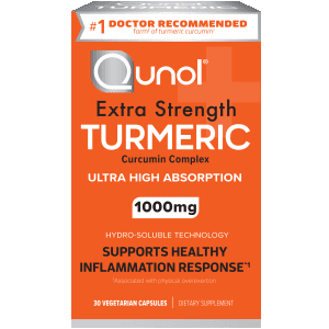 Qunol Turmeric Curcumin Capsules for Joint Support