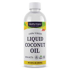 100% Virgin Coconut Oil for Weight Loss - 20 fl Oz