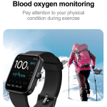 Vowtop 24/7 Fitness Tracker Smart Watch - Olive Green