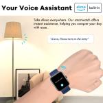 Vowtop 24/7 Fitness Tracker Smart Watch - Olive Green