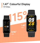 Mingdaln Women's Fitness Tracker with Call Function