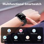 Waterproof Smartwatch with Fitness Tracker & Sports Modes