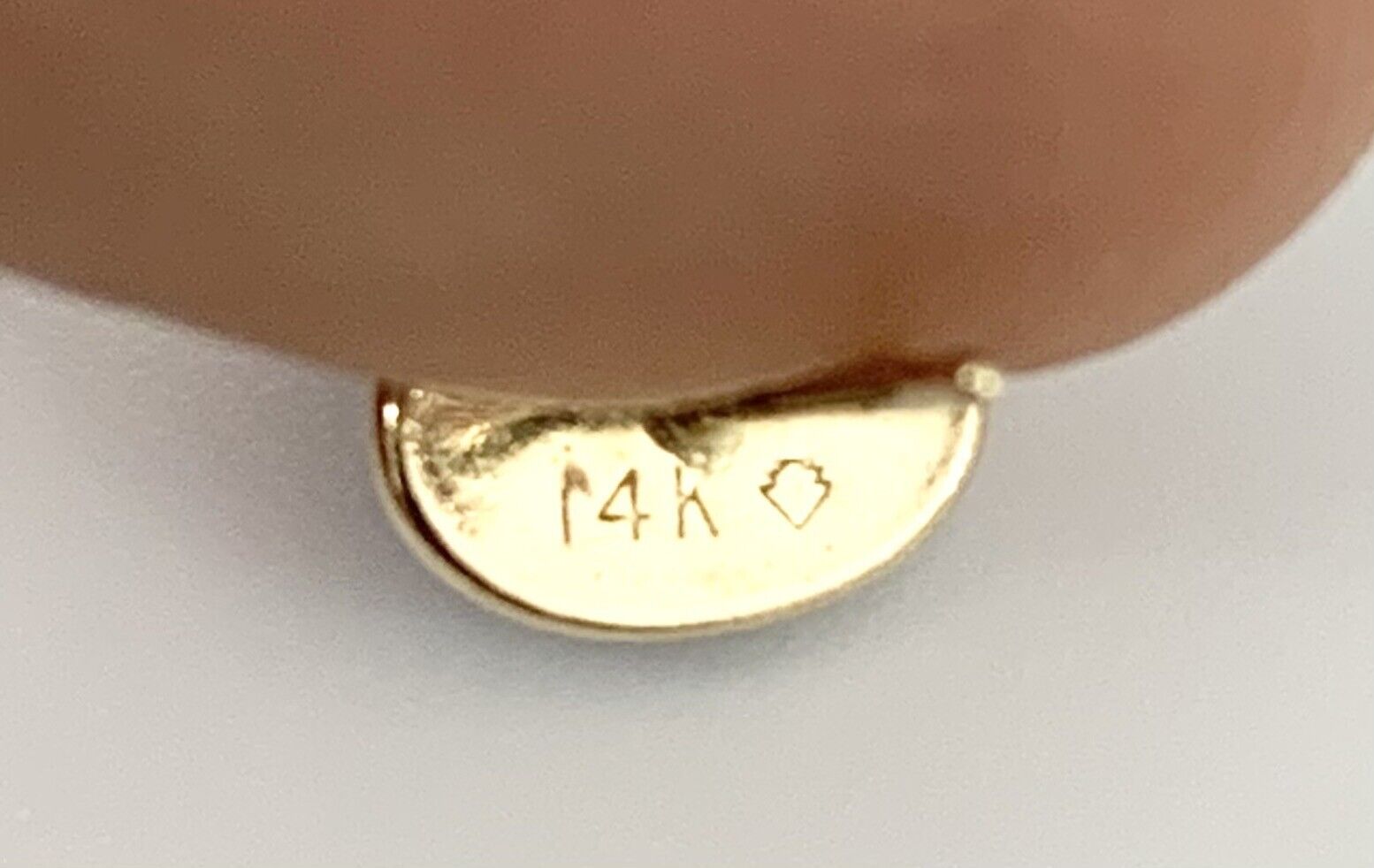 14k Gold Lapis Lazuli Oval Cabochon Stud Earrings