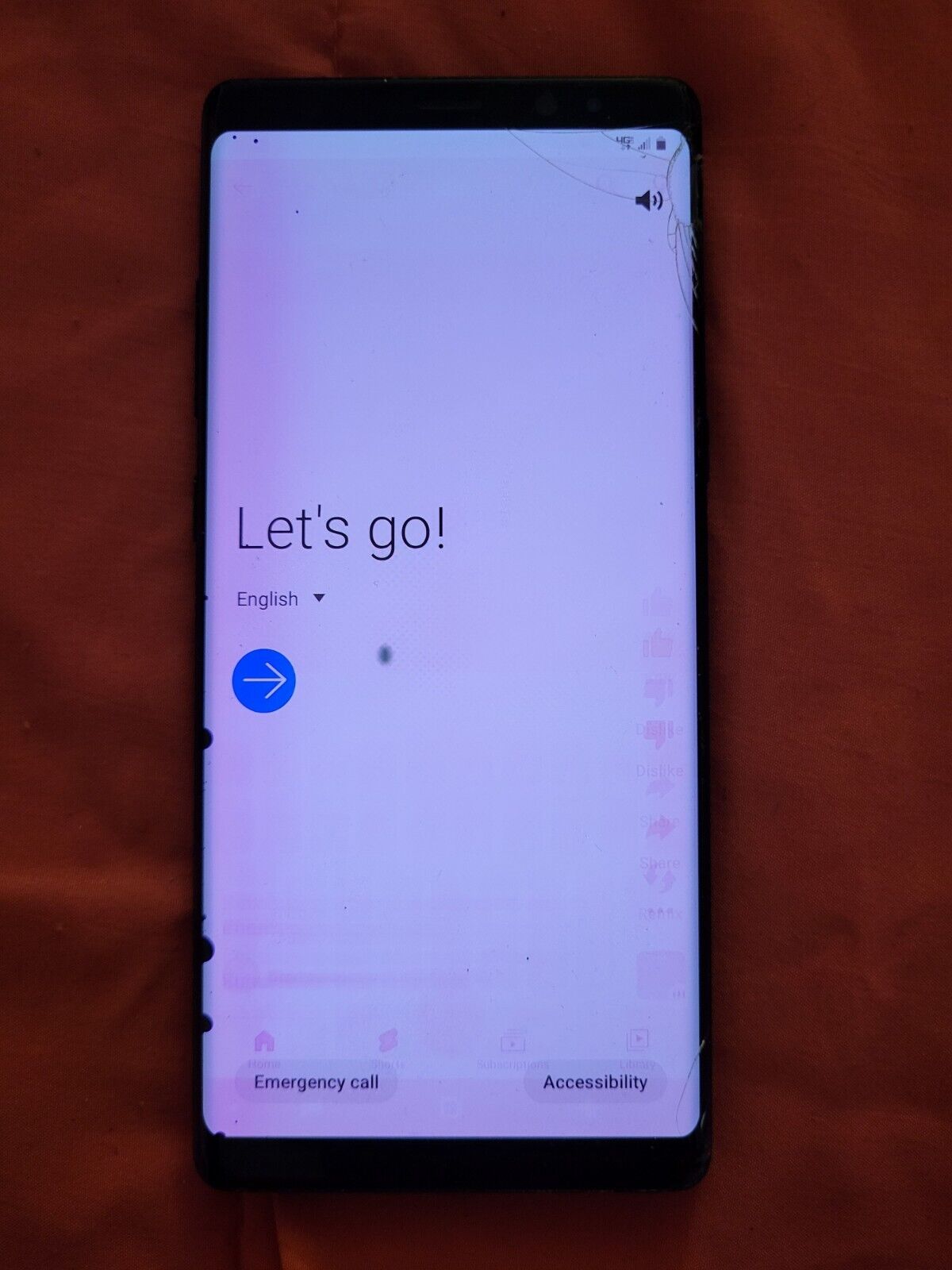 Samsung Galaxy Note8 SM-N950U 64GB Midnight Black Verizon