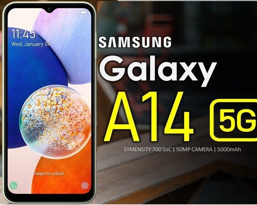 Samsung Galaxy A14 5G SM-A415U 64GB Unlocked - AT&T/T-Mobile/MetroPCS/Verizon