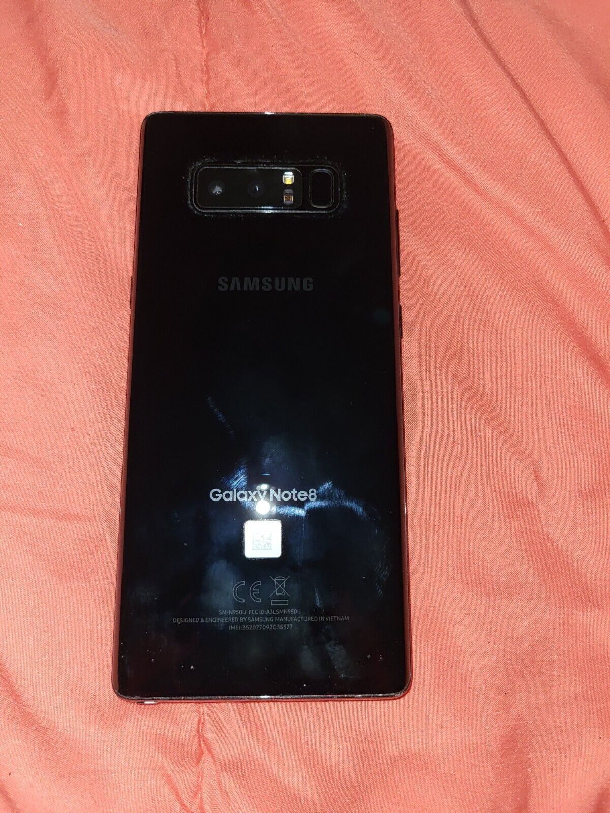 Samsung Galaxy Note8 SM-N950U 64GB Midnight Black Verizon