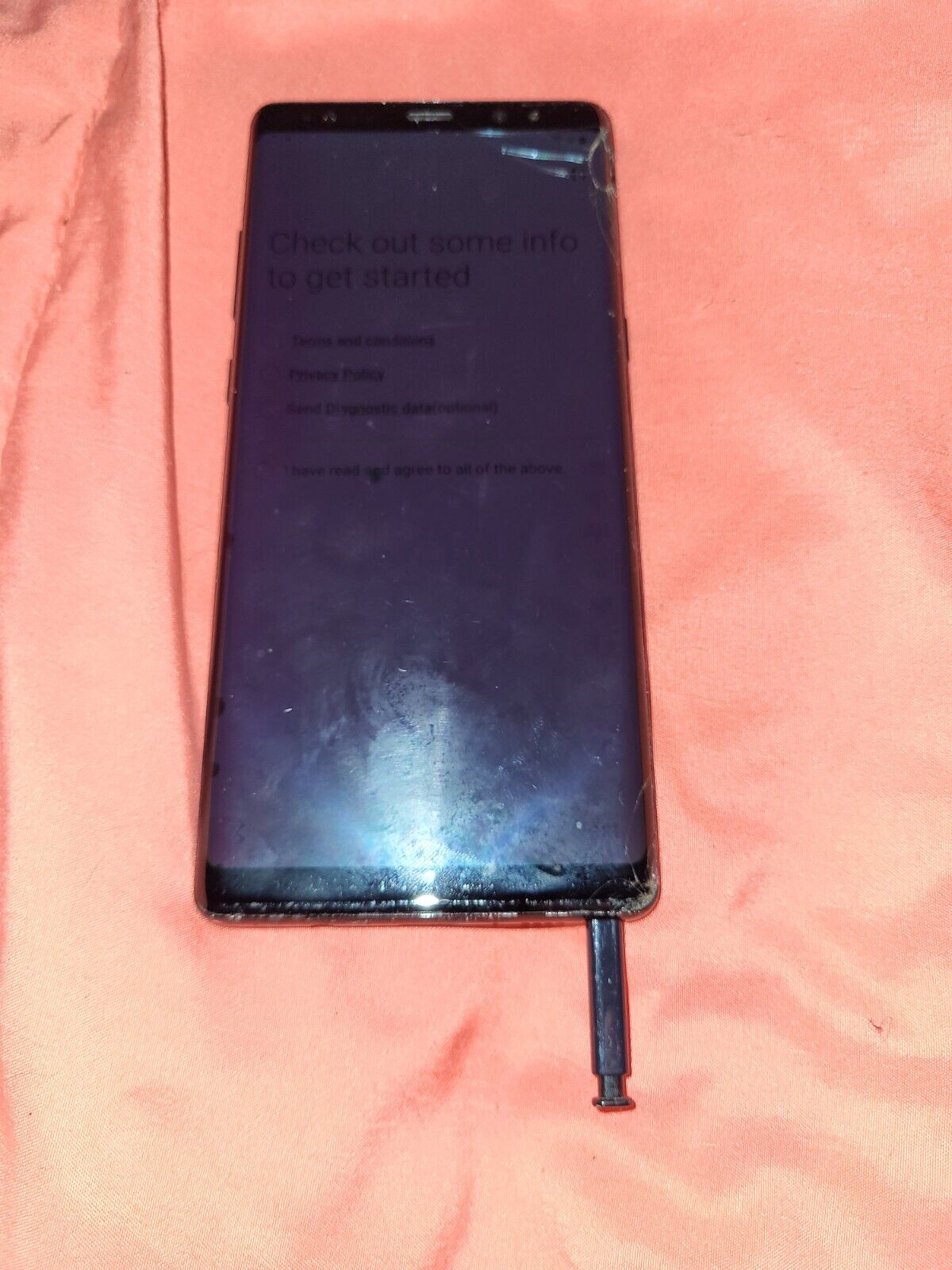 Samsung Galaxy Note8 SM-N950U 64GB Midnight Black Verizon