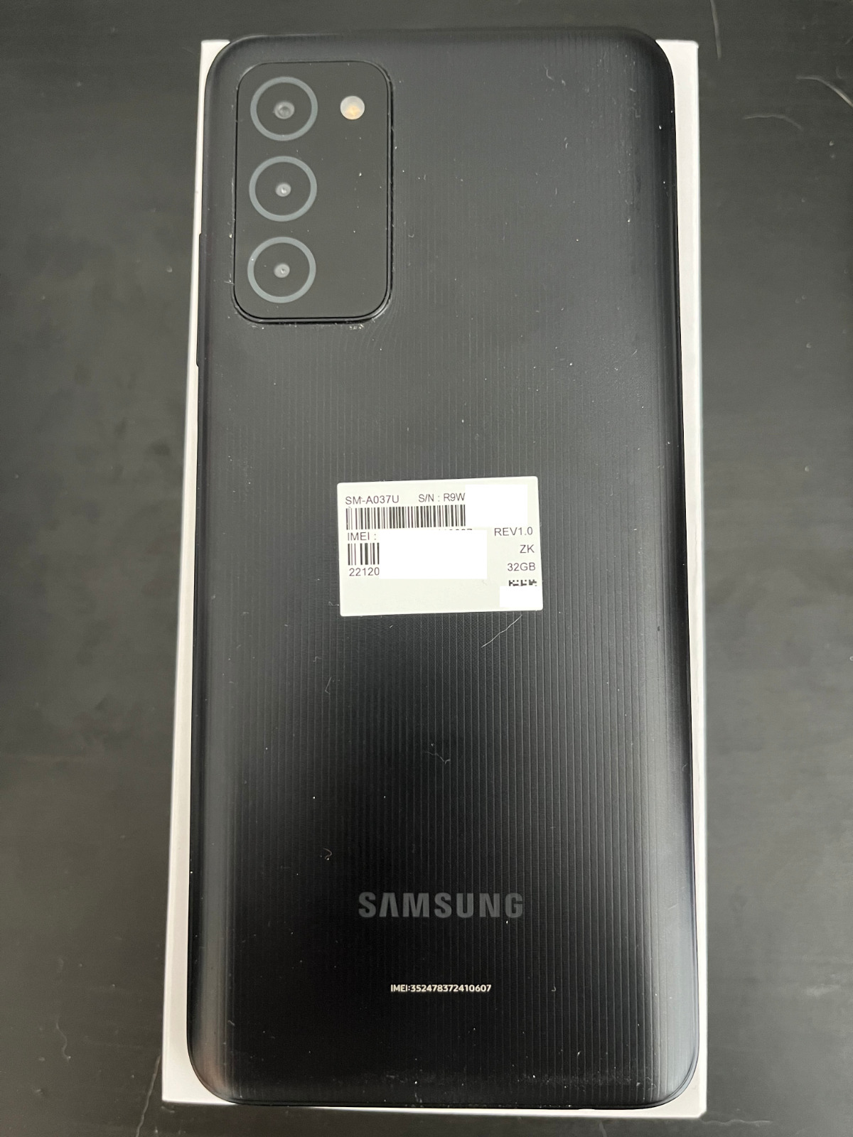 Samsung Galaxy A03s 32GB Black Verizon Wireless Smartphone