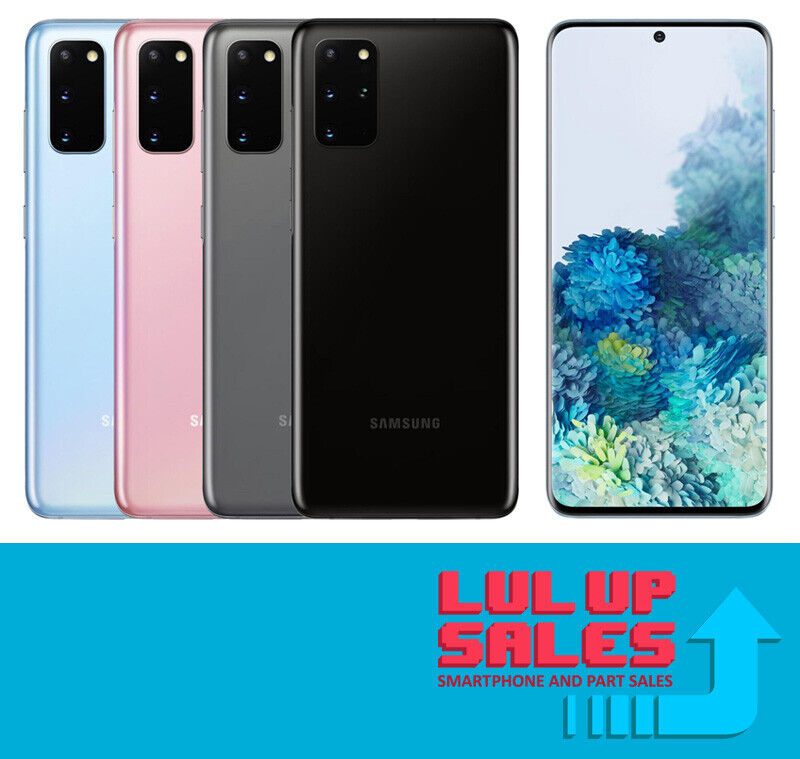 Samsung S20+ Plus 5G Unlocked G986U Smartphone Blue