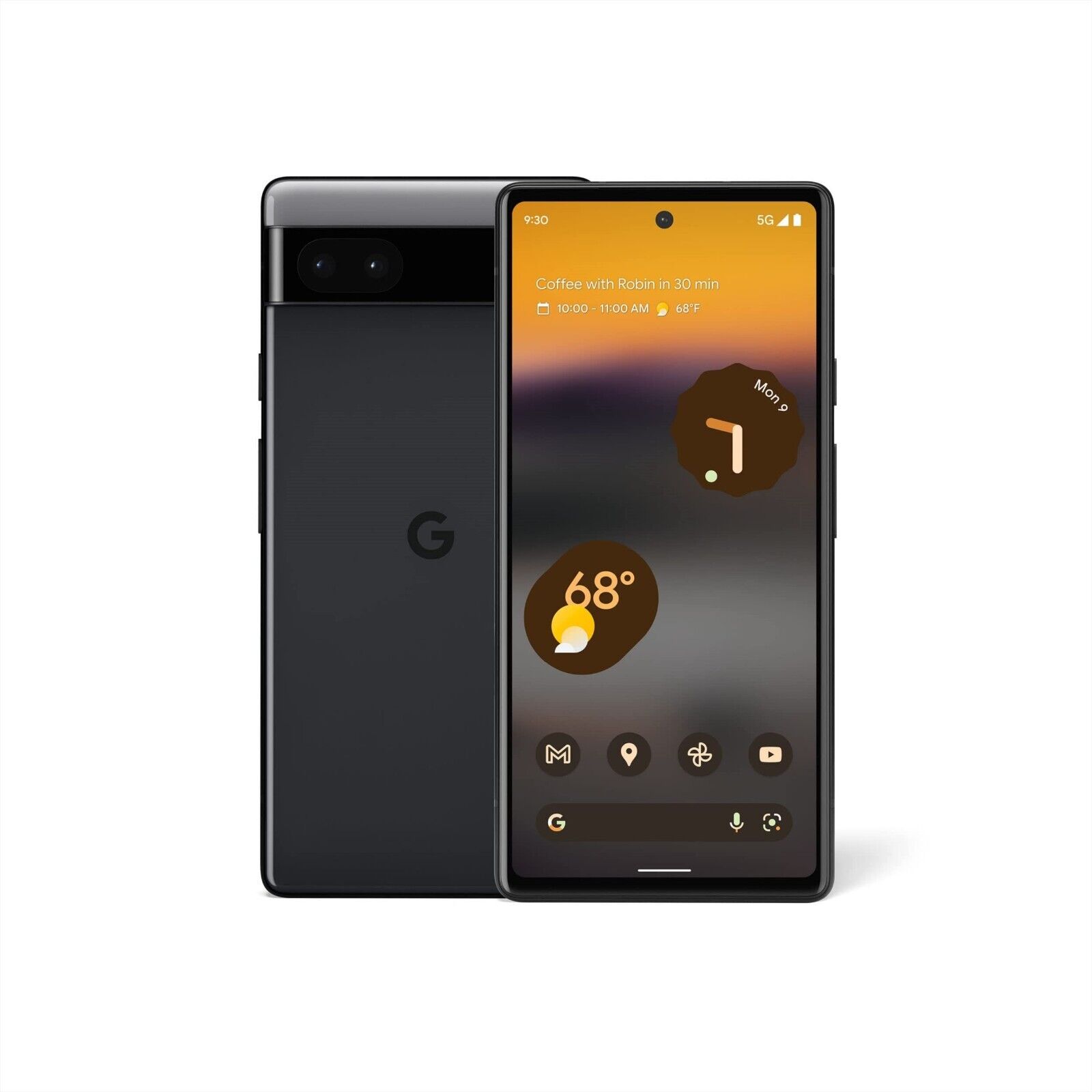 Google Pixel 6a GX7AS - 128GB - Charcoal Unlocked