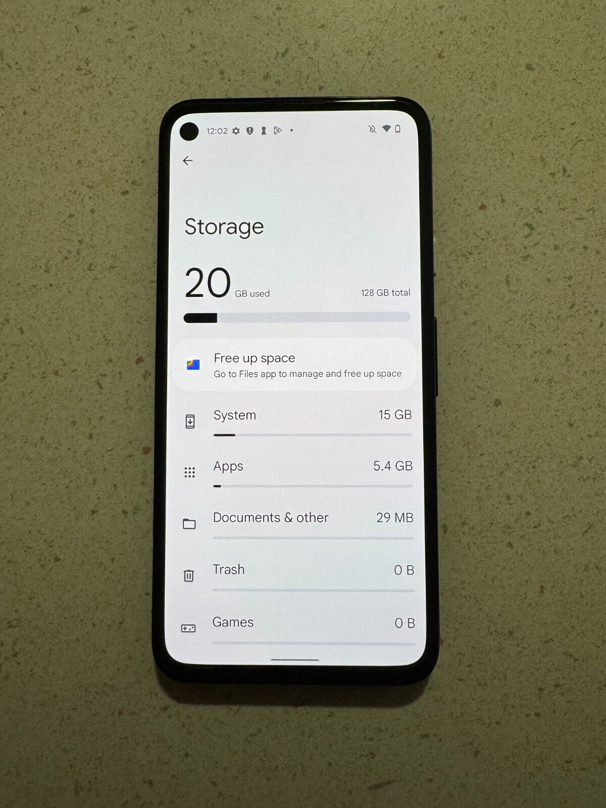 Google Pixel 4a 128GB Black Unlocked Smartphone