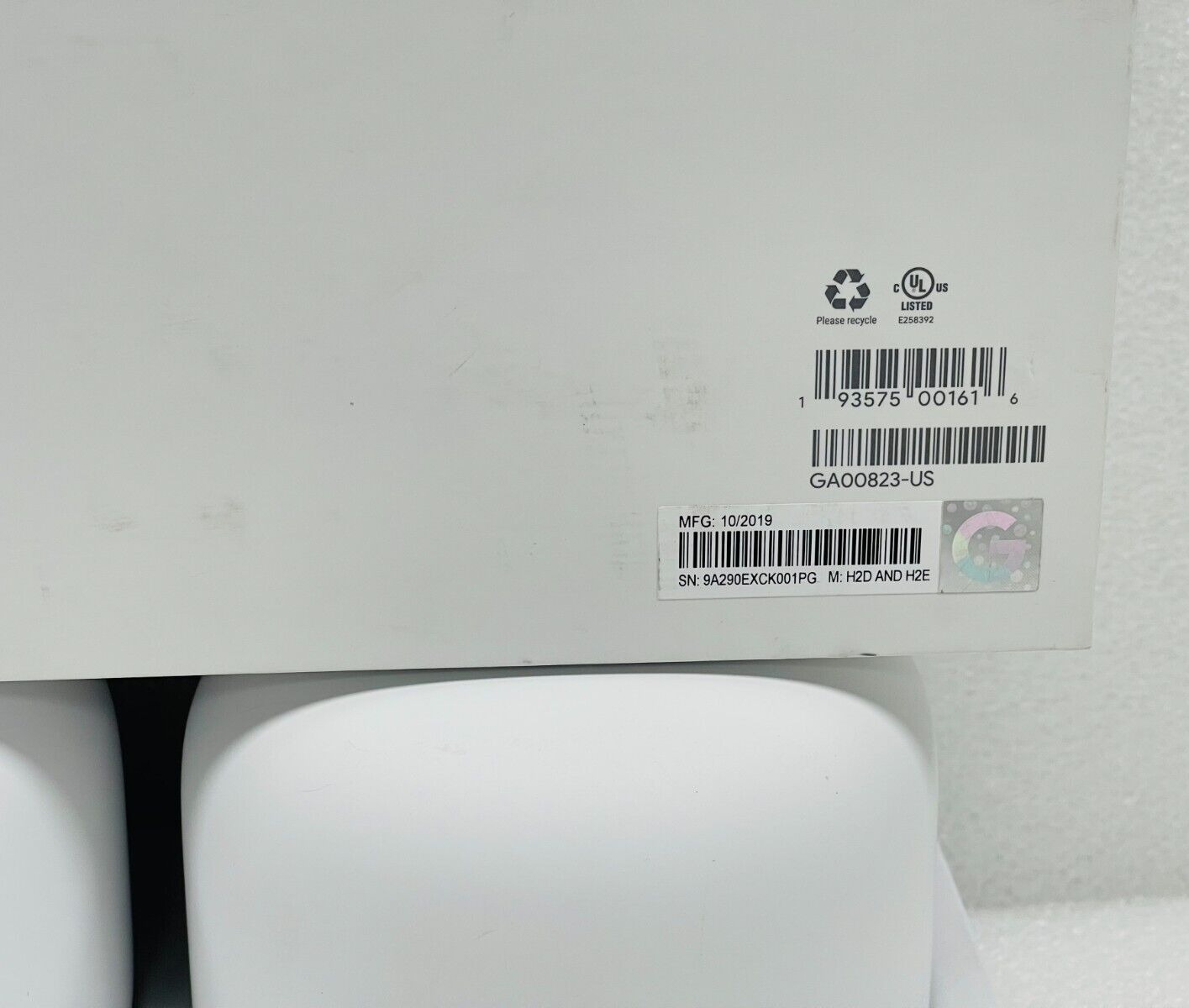 Google Nest Wifi Router with 2 Points - Snow