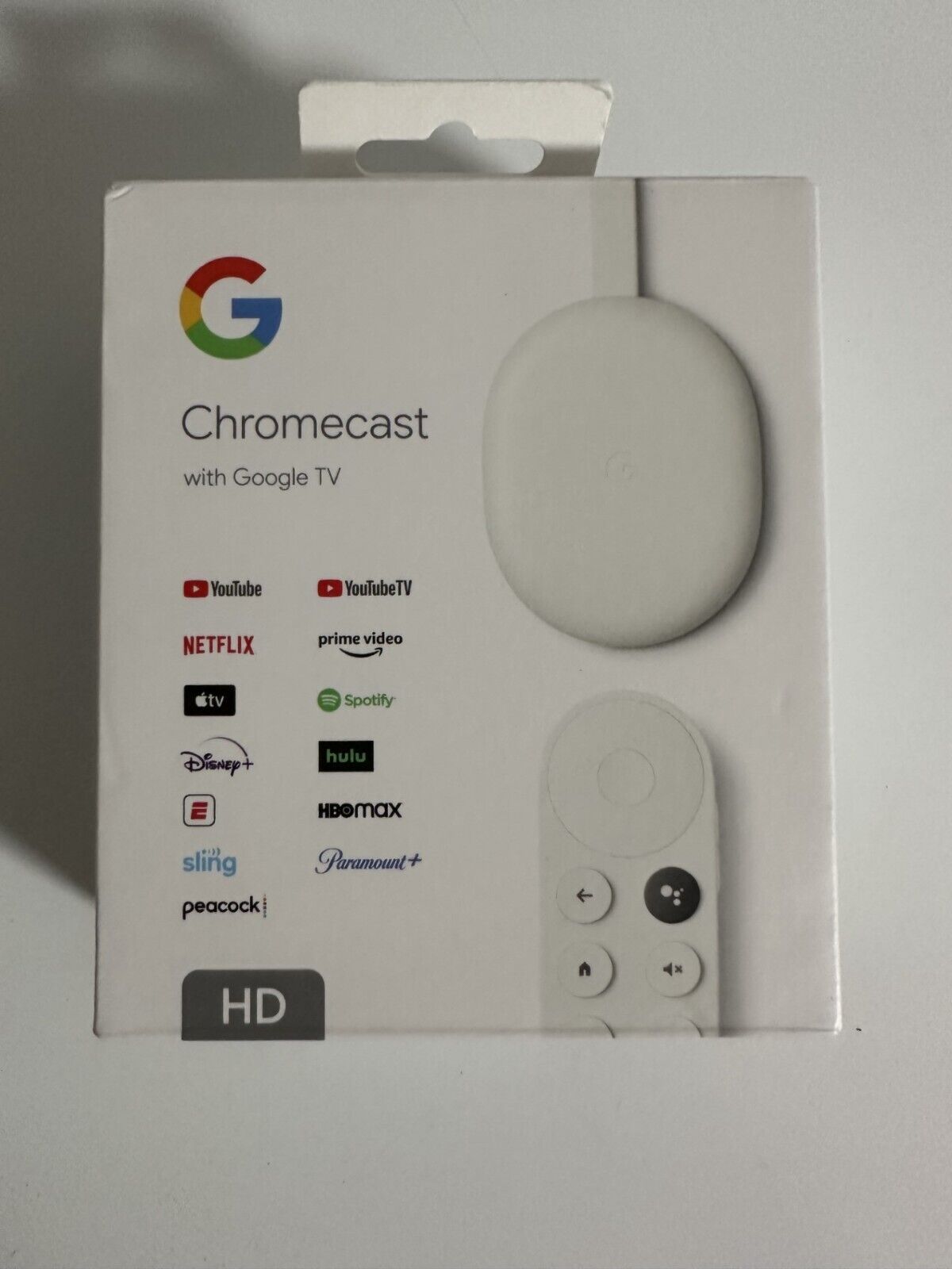 Google Chromecast with Google TV - HD (GA03131)