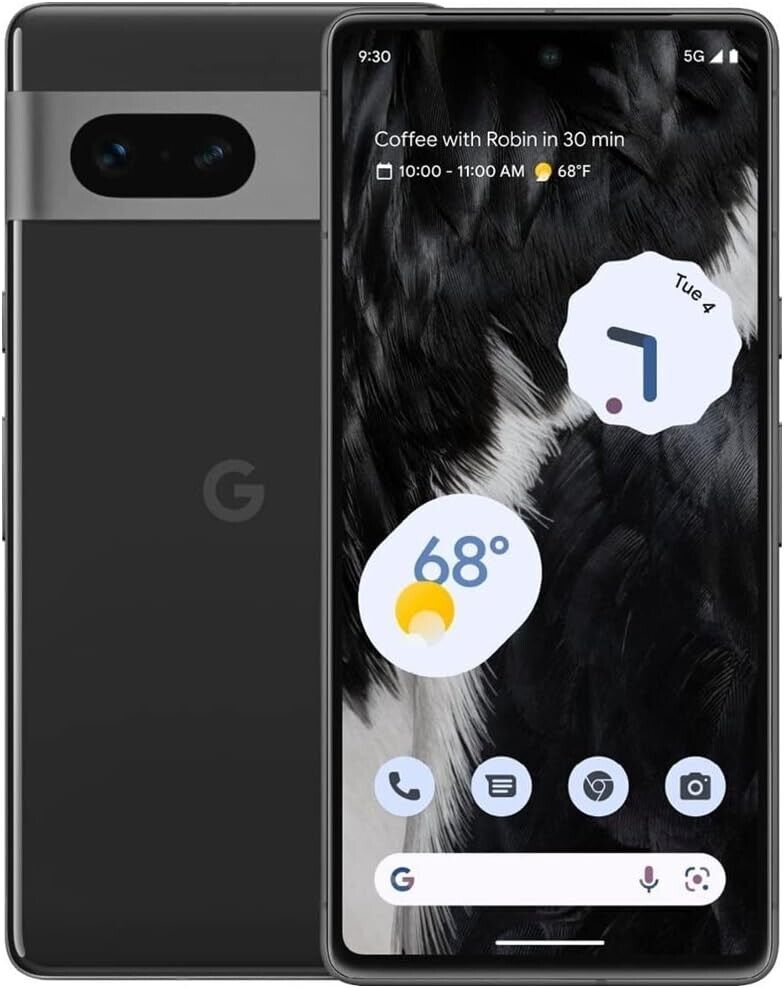 Google Pixel 7 128GB Black GVU6C Smartphone - Android