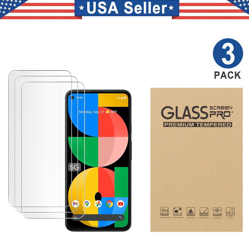 3PCS Tempered Glass Screen Protector for Google Pixel