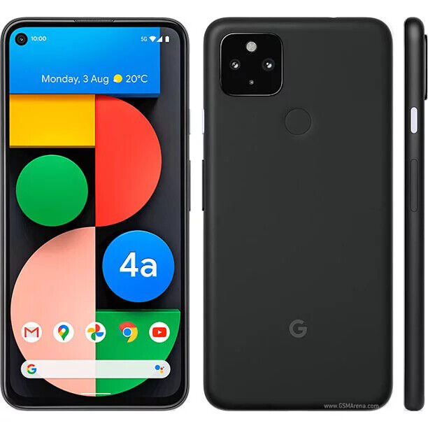 Google Pixel 4a (5G) Unlocked 128GB in Black