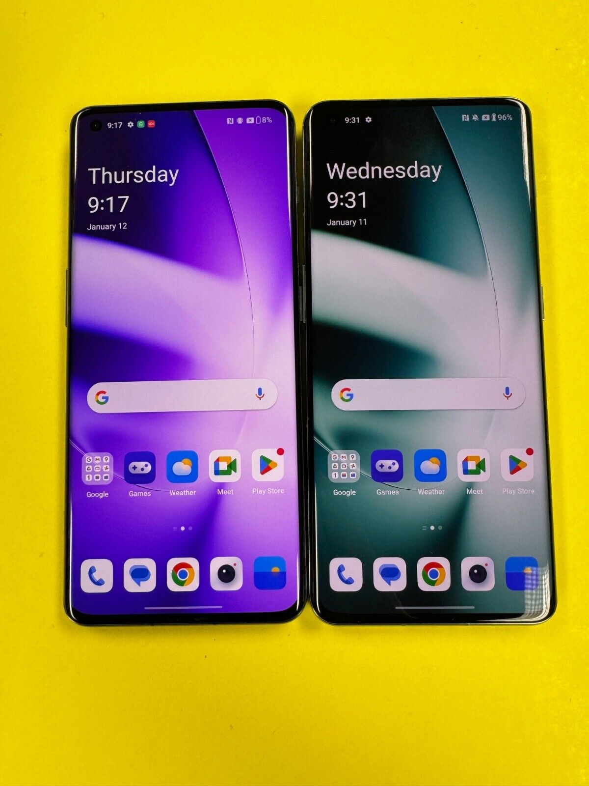 OnePlus 11 5G 128GB, 256GB Unlocked - Black/Green