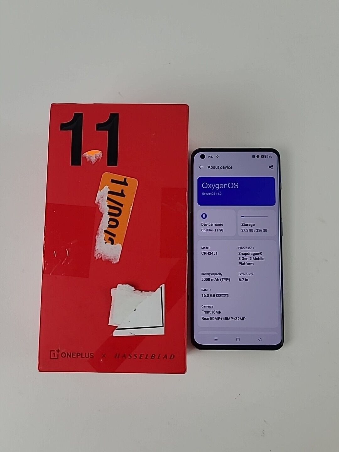 OnePlus 11 5G - 256GB - Titan Black