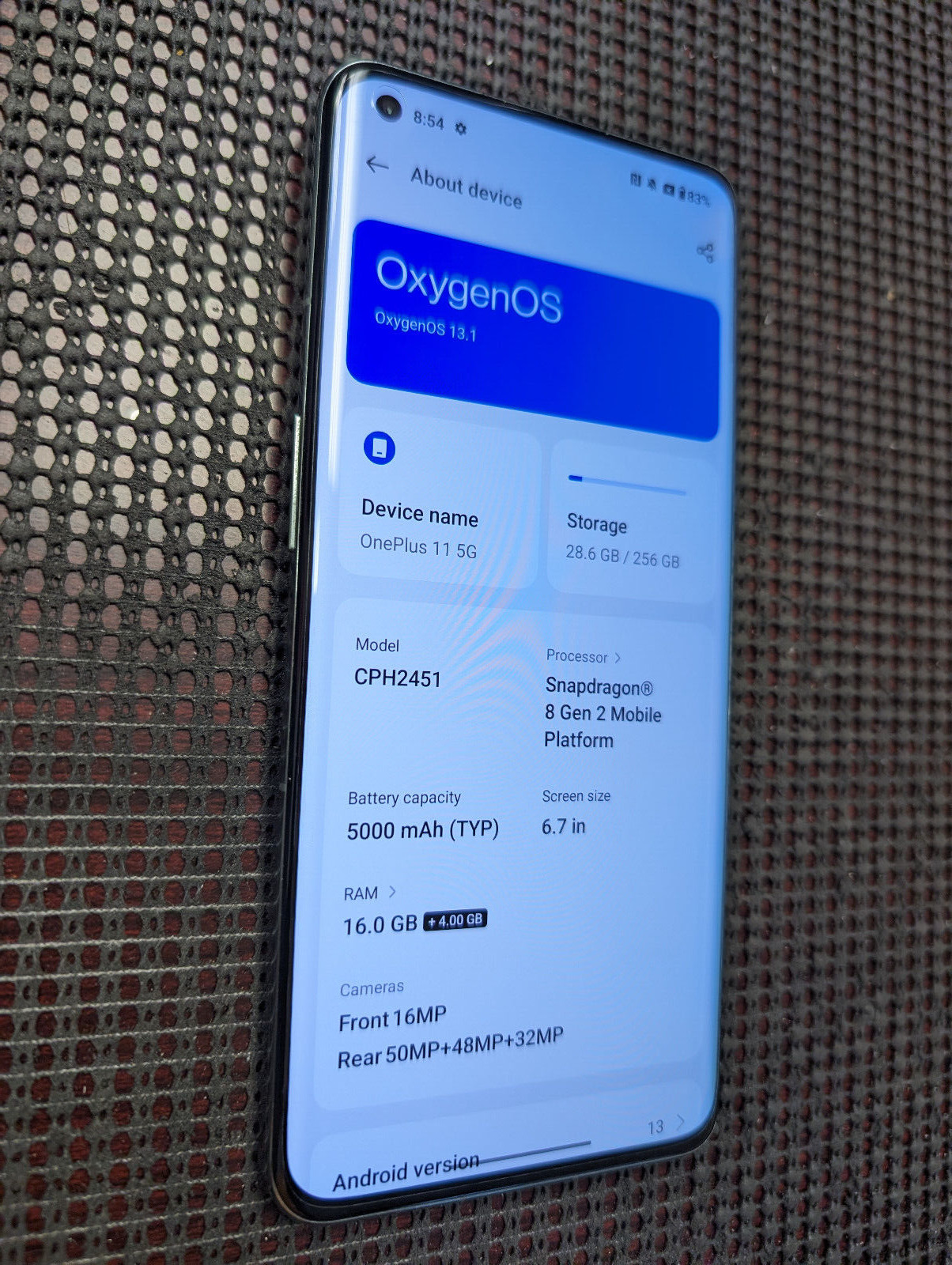 OnePlus 11 5G 256GB - Green - Unlocked
