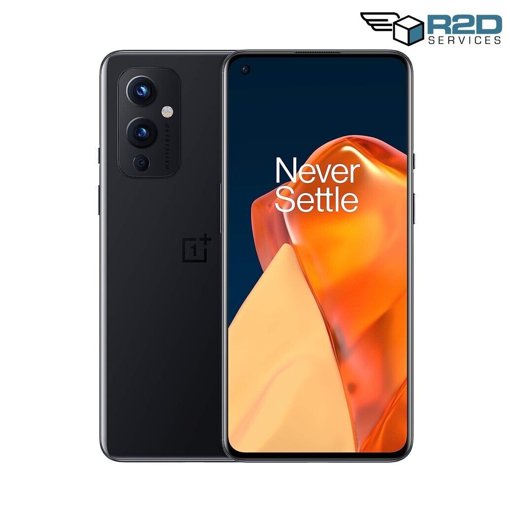 OnePlus 9 5G 256GB Unlocked Astral Black Smartphone