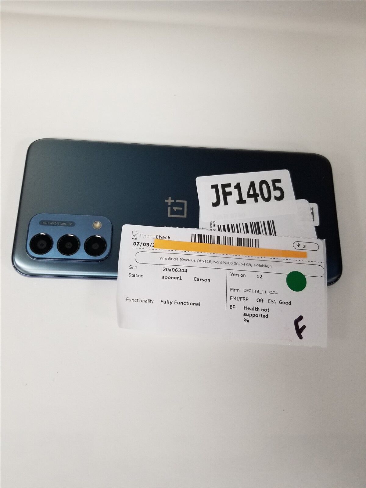 OnePlus Nord N200 5G 64GB Quantum Blue Unlocked