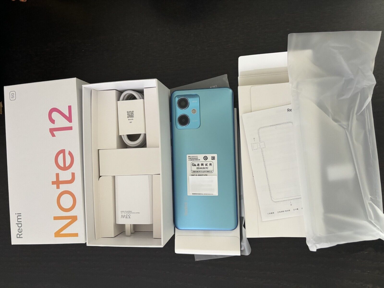 Xiaomi Redmi Note 12 128GB 6GB 5G+4G Smartphone