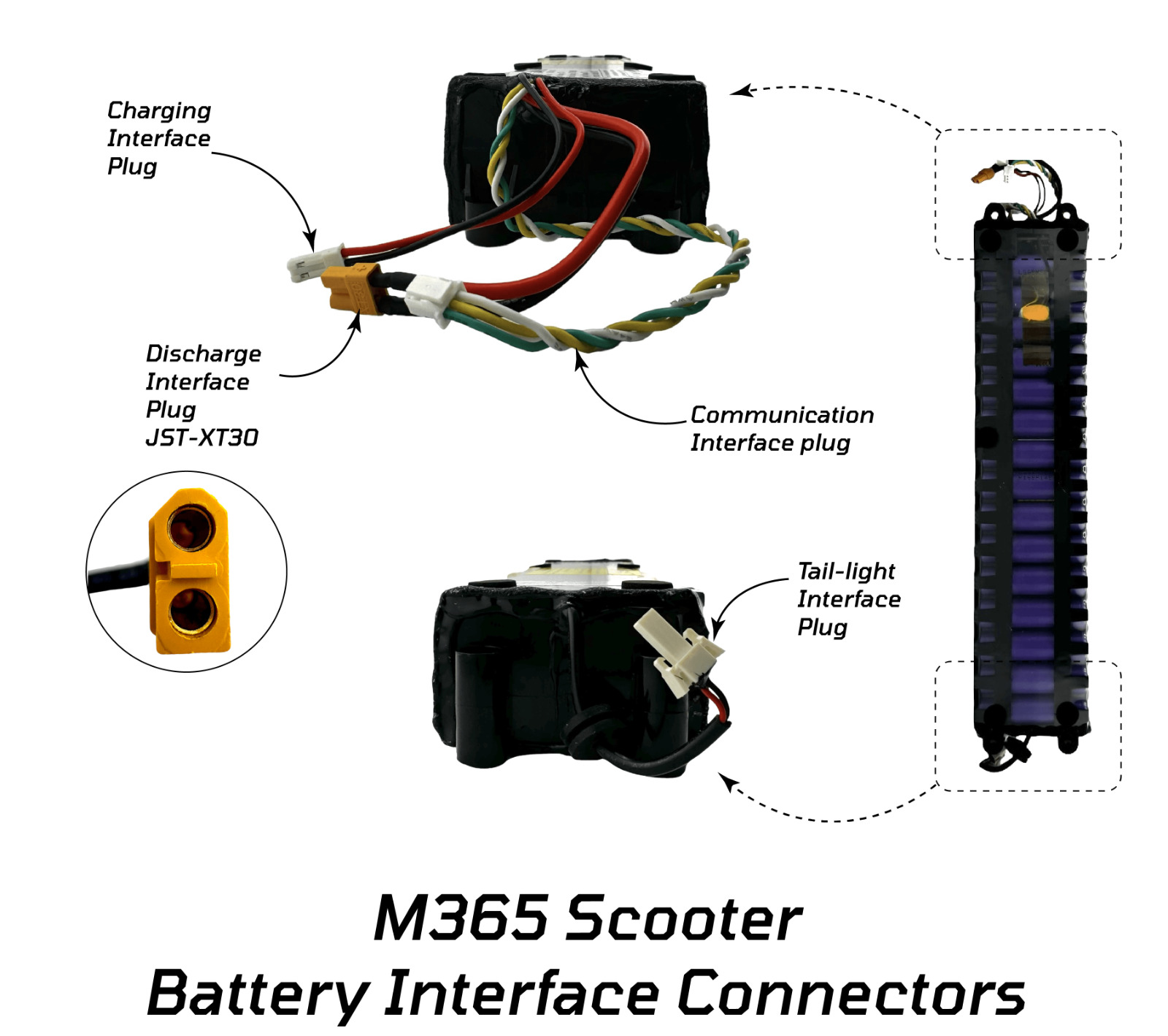 Xiaomi M365 Electric Scooter 36V 7800mAh Battery Upgrade