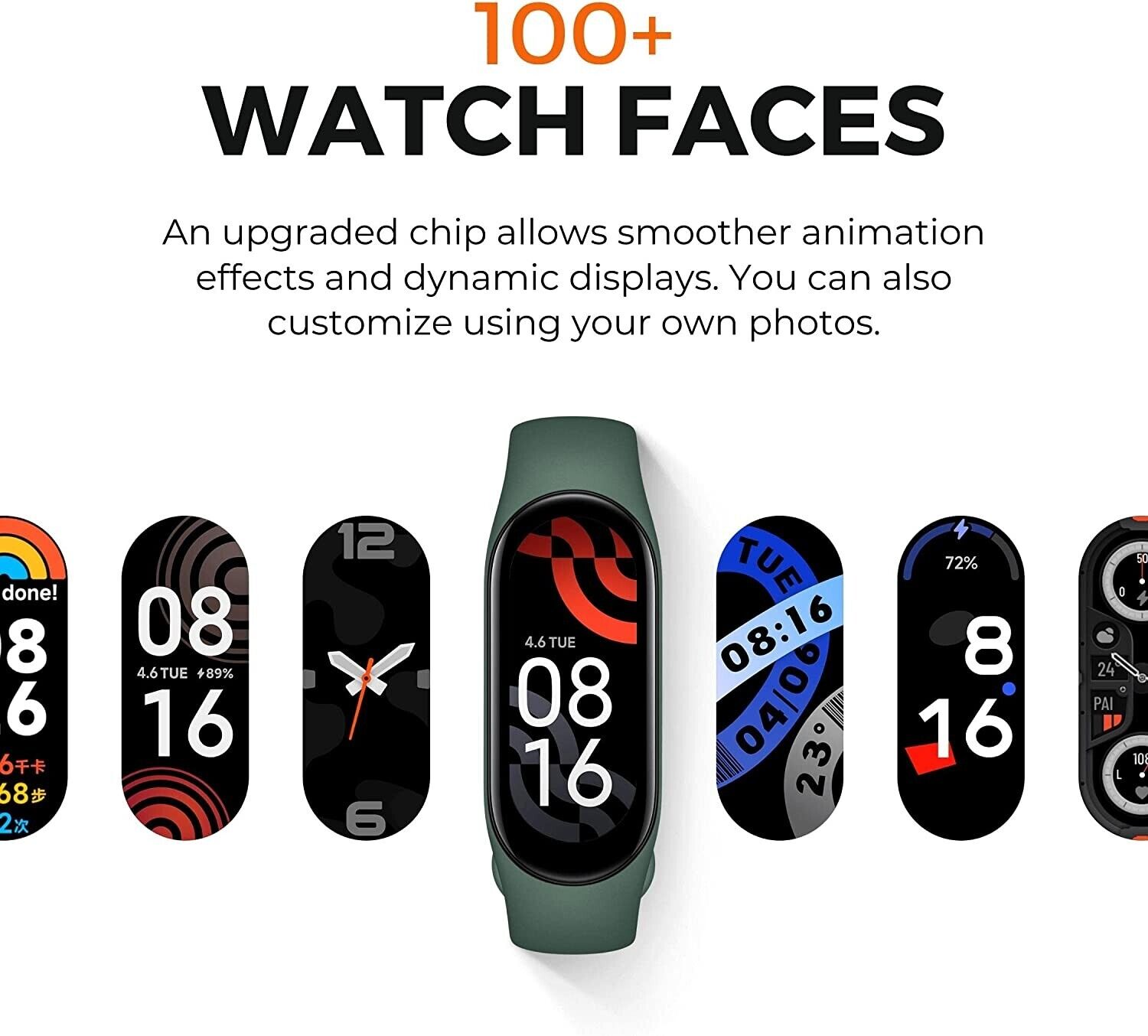 Xiaomi Mi Band 7 Large 1.62" AMOLED - USA Version