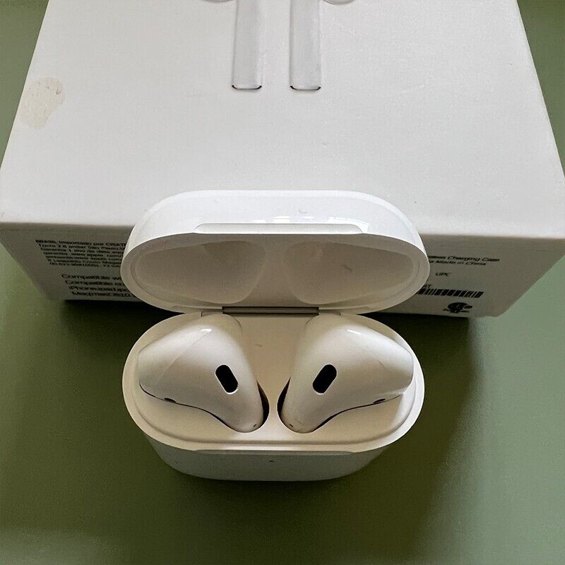 Apple AirPods 2nd Gen Bluetooth Earbuds with Charging Case