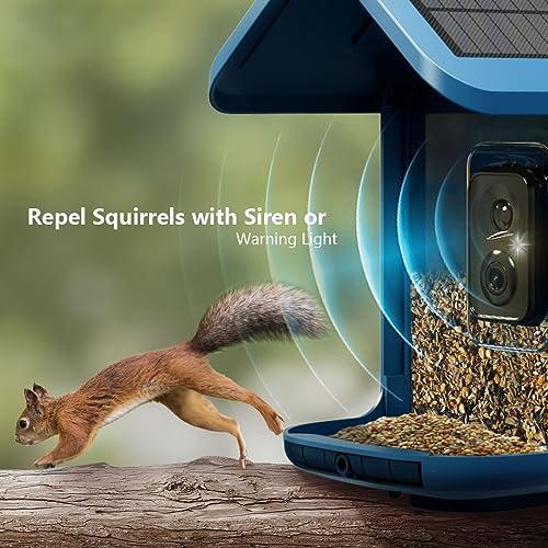 Smart Bird Feeder with 1080P HD Camera